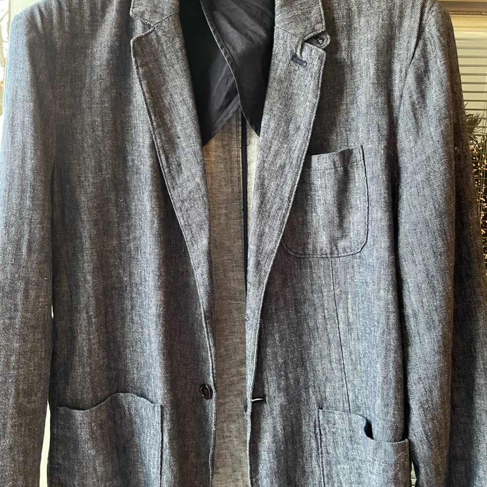 Men’s Goodfellow navy blue blazer, XL